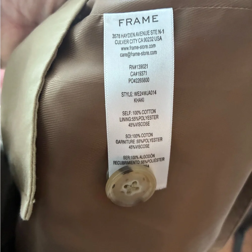 FRAME cropped trench - Picture 8 of 8